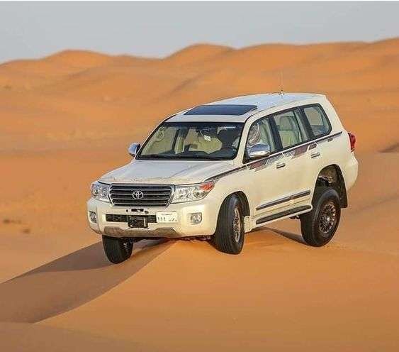 Desert dune bashing safari