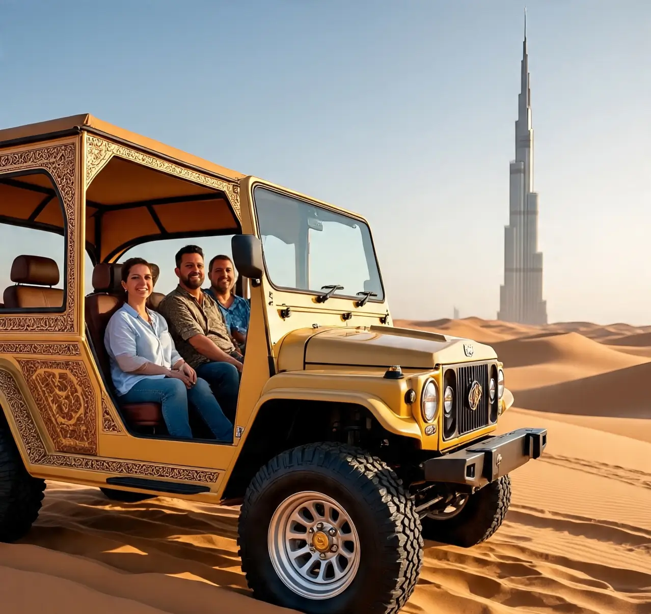 safari jeap in dubai desert