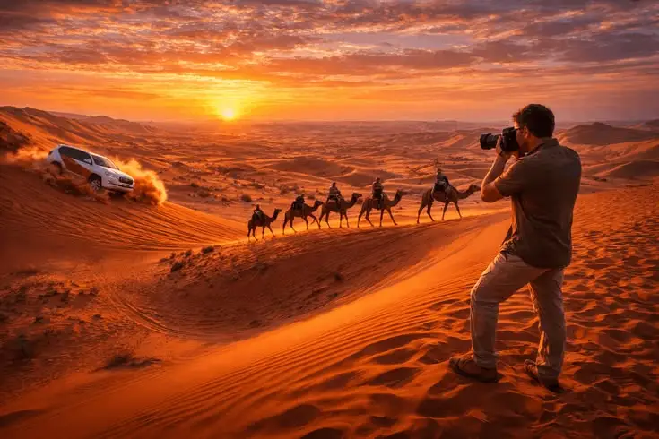 desert safari photography